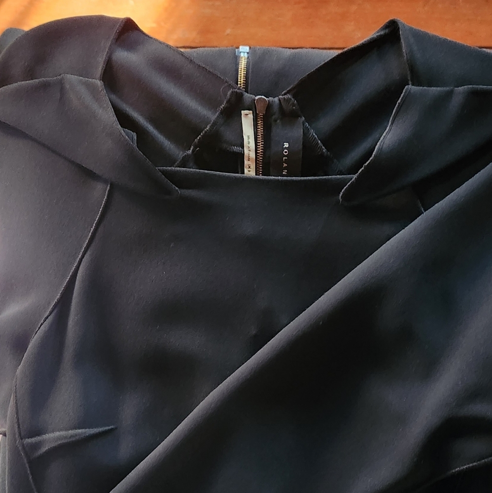 Rouland Mouret Vintage in black 3/4 dress - Picture 2 of 10
